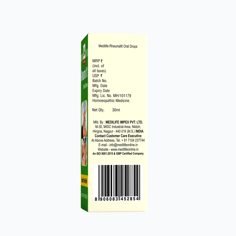 Medilife Rheumafit Oral Drops -Net Qty. 30ml - Image 4