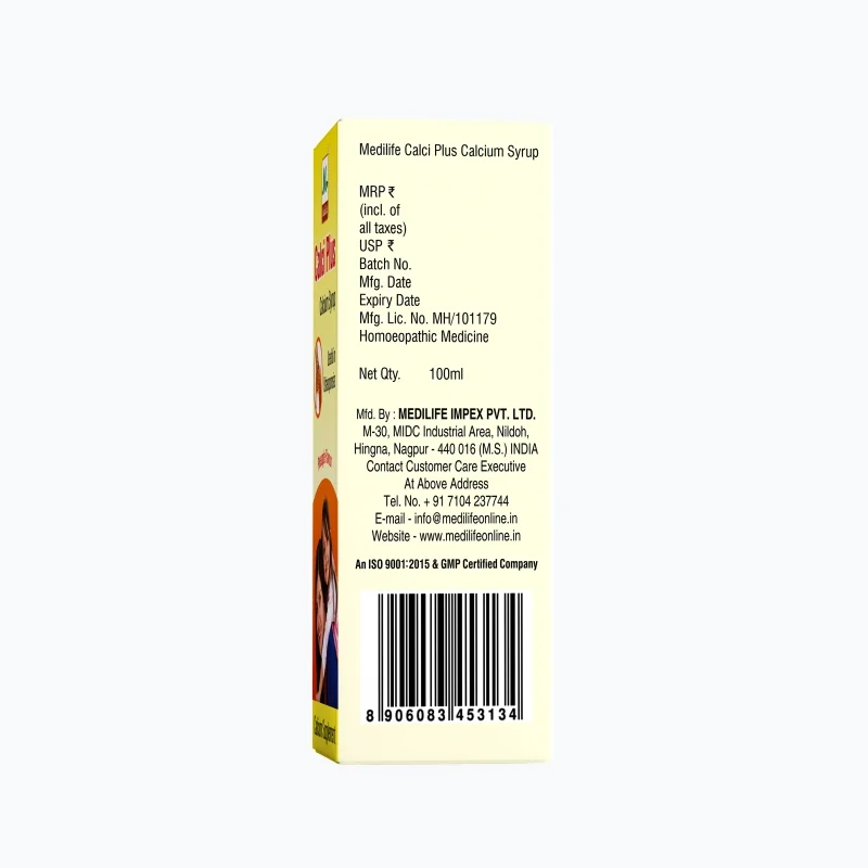 Medilife Calci Plus Syrup - Image 3