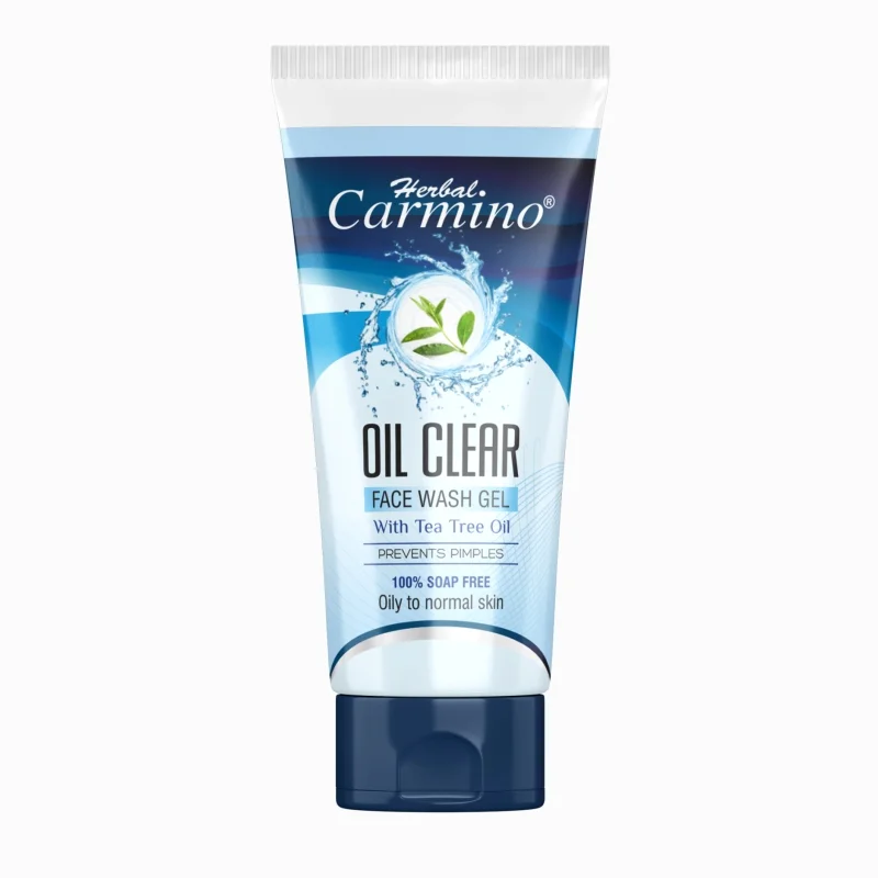 Herbal Carmino Oil Clear Face Wash Gel - Net Qty. 60ml