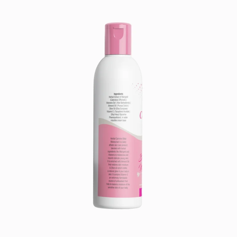 Herbal Carmino Baby Moisturiser - Net Qty. 100ml - Image 3