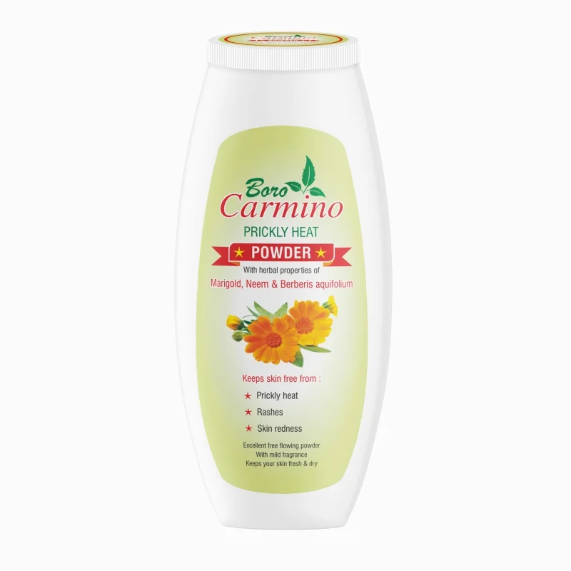 Boro Carmino Prickly Heat Powder - Net Qty. 150g