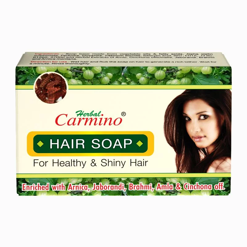 Herbal Carmino Hair Soap - Net Qty. 75g