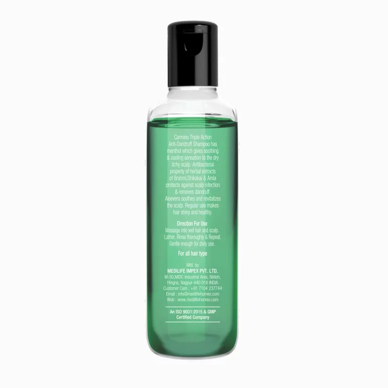 Herbal Carmino Triple Action Anti-Dandruff Shampoo - Image 2